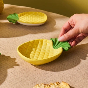 Karaca Pineapple Çerezlik 14 cm görseli 5