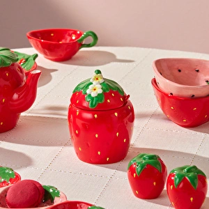 Karaca Strawberry Şekerlik 350 Ml görseli 5