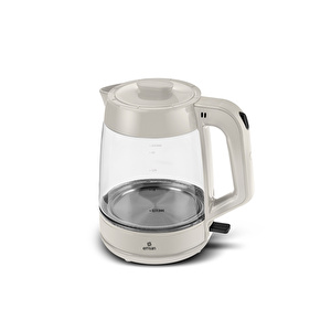 Emsan Glass Tea XL 2 in 1 Cam Çay Makinesi ve Kettle Starlight görseli 4
