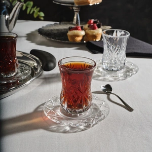 Karaca Rcr Melodia 12 Parça 6 Kişilik Cam Çay Seti görseli 3