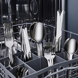 Emsan Boreas Platin 12 Kişilik 84 Parça Çatal Kaşık Bıçak Takımı görseli 6