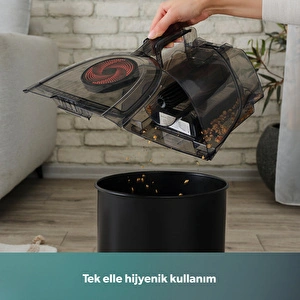 Homend Dustroyer 1255H Yatay Süpürge Kırmızı Siyah görseli 10