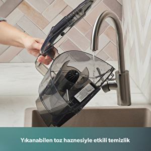Homend Dustroyer 1255H Yatay Süpürge Kırmızı Siyah görseli 11