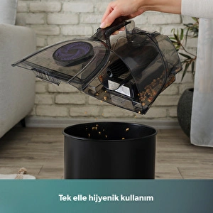Homend Dustroyer 1255H Yatay Süpürge Mor Siyah görseli 10