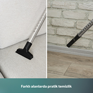 Homend Dustroyer 1255H Yatay Süpürge Su Yeşili görseli 4