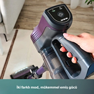 Homend Dustrider 1266H Dikey Süpürge Mor görseli 6