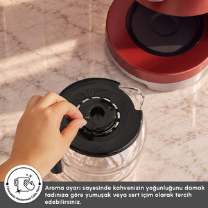 Emsan Retro Filtre Kahve Makinesi Ruby görseli 8