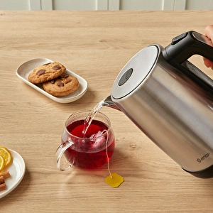 Emsan 2203 Su Isıtıcı Paslanmaz Çelik Kettle Inox