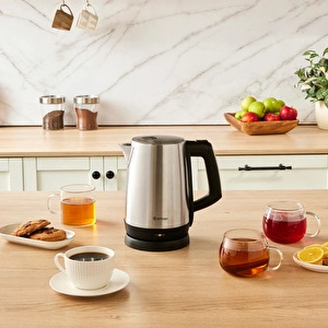 Emsan 2203 Su Isıtıcı Paslanmaz Çelik Kettle Inox