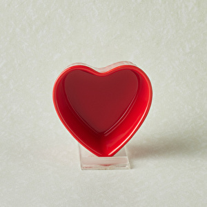 Karaca Heart Çerezlik Kırmızı 9 cm