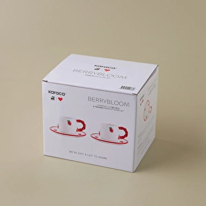 Karaca Berrybloom 2 Kişilik Kahve Fincan Takımı 100 ml görseli 6