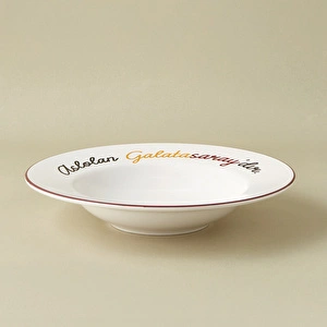 Karaca x Galatasaray Lisanslı Makarna Tabağı 27 cm görseli 4