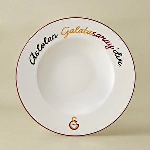 Karaca x Galatasaray Lisanslı Makarna Tabağı 27 cm görseli 2