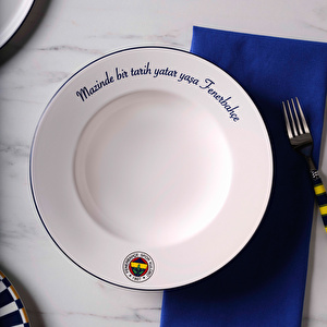 Karaca x Fenerbahçe Lisanslı Makarna Tabağı 27 cm görseli 5