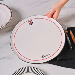 Karaca x Beşiktaş Lisanslı Pizza Tabağı 32 cm