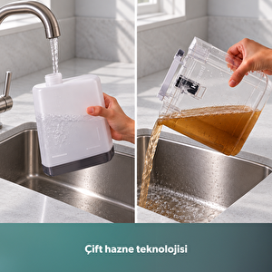 Homend Stain-X 1257H 2 in 1 Halı ve Buharlı Temizleme Makinesi görseli 6