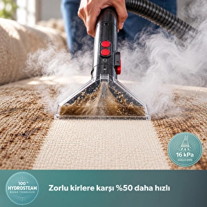 Homend Stain-X 1257H 2 in 1 Halı ve Buharlı Temizleme Makinesi görseli 7