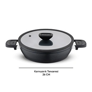 Emsan Diamente Karnıyarık Tenceresi 26 cm görseli 5
