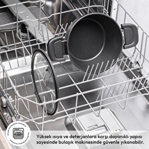 Emsan Diamente Derin Tencere 24 cm görseli 4