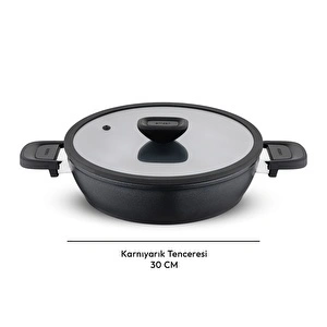 Emsan Diamente Karnıyarık Tenceresi 30 cm görseli 5