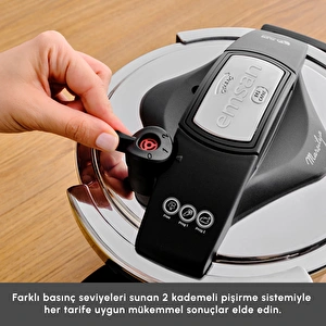 Emsan Marsilya İndüksiyon Tabanlı Düdüklü Tencere 5 Litre görseli 5