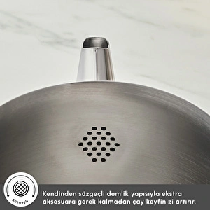 Emsan Alim Midi Çaydanlık Takımı 1 L & 1,6 L görseli 5