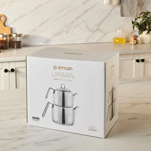 Emsan Urban Maxi Çaydanlık Takımı 1,65L & 2,5L görseli 5
