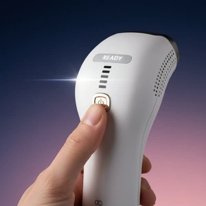 Glame Silk Pulse IPL - Lazer Epilasyon Cihazı | Ağrısız & Acısız Ev Tipi Lazer Tüy Alma Cihazı Beyaz