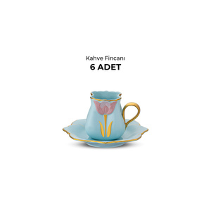 Emsan Zernigar 6 Kişilik Kahve Fincan Takımı 100 ml görseli 7