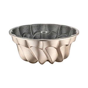 Emsan Golden Flora Döküm Kek Kalıbı 25 cm görseli 6