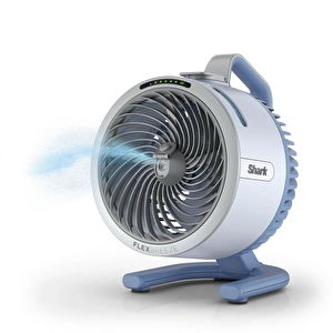 Shark Flexbreeze HydroGo Serinletici Buharlı Fan - Buz Mavisi