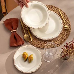 Emsan Antik 36 Parça 8 Kişilik Yemek Takımı