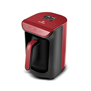 Emsan Közde Türk Kahve Makinesi Cherry Red görseli 5