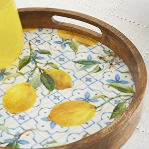 Karaca Home Mango Lemon Tepsi 35x25x4 cm görseli 4