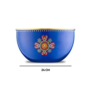 Emsan Solemar Emaye Karıştırma Kabı 24 cm görseli 5