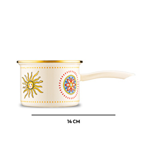 Emsan Solemar Emaye Midi Set 14 cm görseli 2