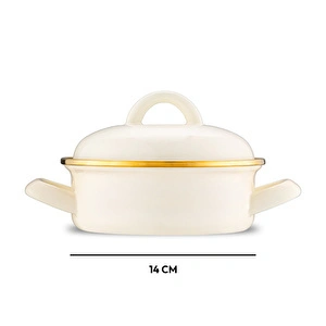 Emsan Retro Emaye Midi Set 14 cm görseli 5