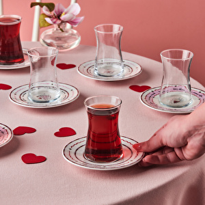 Karaca Toimoi 12 Parça 6 Kişilik Porselen Çay Seti