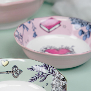 Baci Milano Allegria Pink Meyve Tabağı görseli 4