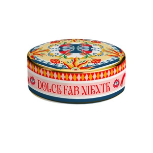 Baci Milano Dolce Far Niente Desenli Yuvarlak Porselen Kutu 13 cm görseli 2