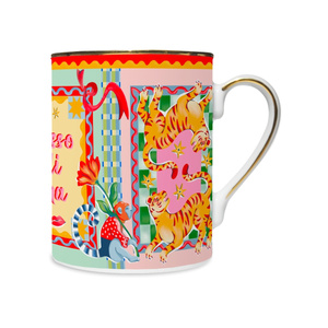 Dolce Far Niente Kaplan Desenli Mug