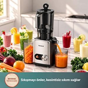 Homend Vitamillion 2605H Katı Meyve Sıkacağı görseli 6
