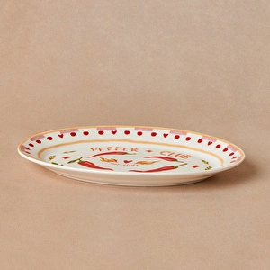 Karaca Pepper Club Kayık Tabak 20 cm