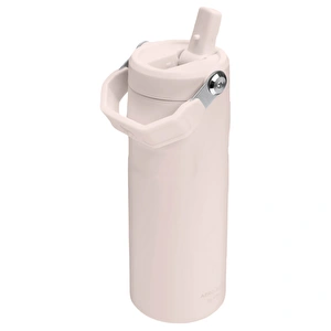 Stanley The IceFlow Bottle Flip Straw 2.0 0.47L Rose Quartz görseli 2