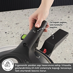 Karaca Vitasafe Düdüklü Tencere Seti 4+6 Litre görseli 4