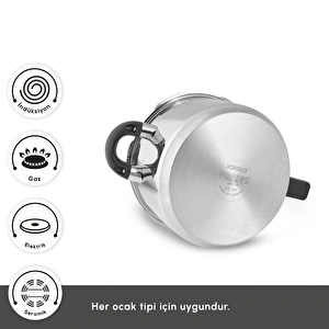 Karaca Vitasafe Düdüklü Tencere Seti 4+6 Litre görseli 7