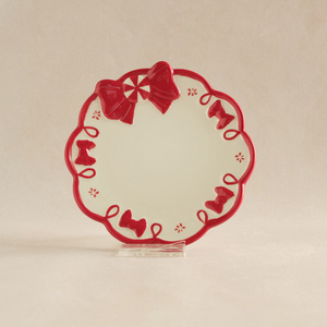 Karaca New Year Ribbon Tatlı Tabağı 14 cm
