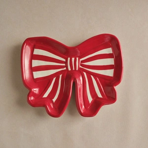 Karaca New Year Ribbon Sunum Tabağı 25 cm