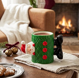 Karaca New Year Yılbaşı Cozy Santa Kupa 410 ml