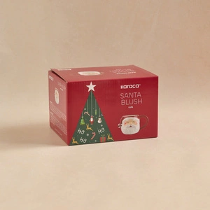 Karaca New Year Yılbaşı Santa Blush Kupa 350 ml görseli 6
